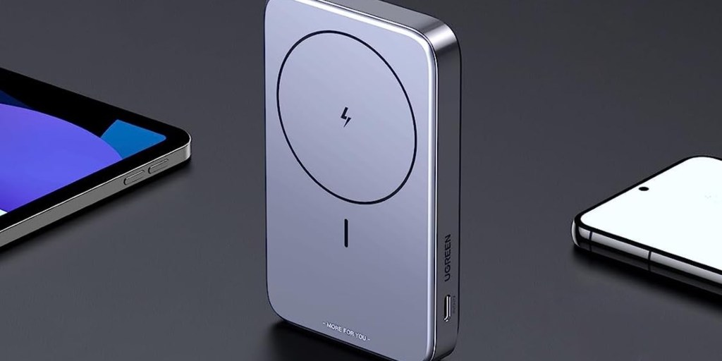 Ugreen MagSafe PowerBank 10000 mAh, 20W+10W, USB-А + USB-C (gray) Price —