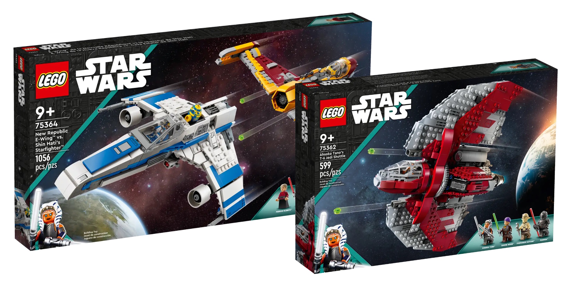LEGO T-6 Shuttle and New Republic E-Wing launch this fall