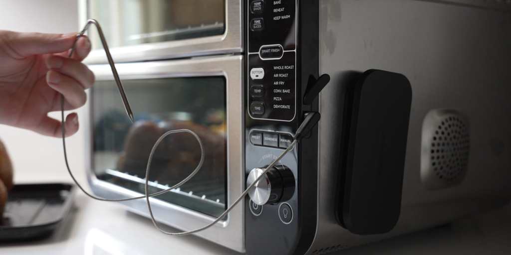 Ninja - 12-in-1 Smart Double Oven, FlexDoor, Smart Thermometer, Smart  Finish