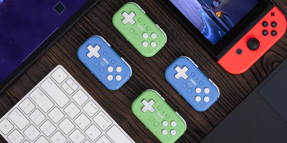 8Bitdo's new Micro Switch controller with iPad/iPhone mode back down to  $22.50