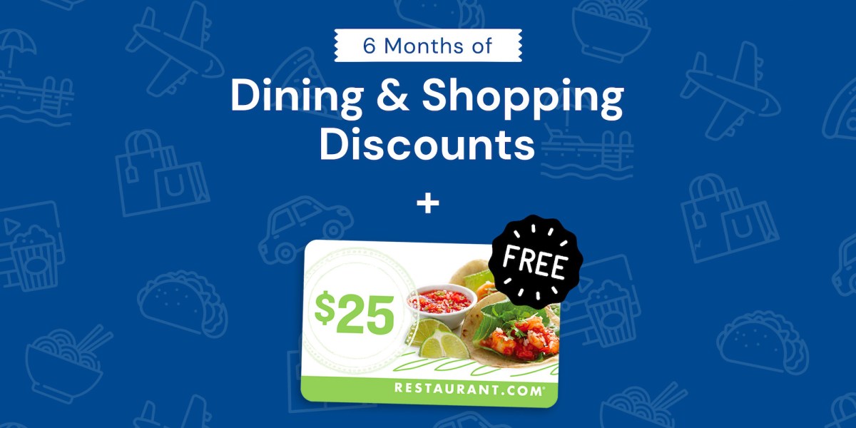 Low-cost restaurant discounts