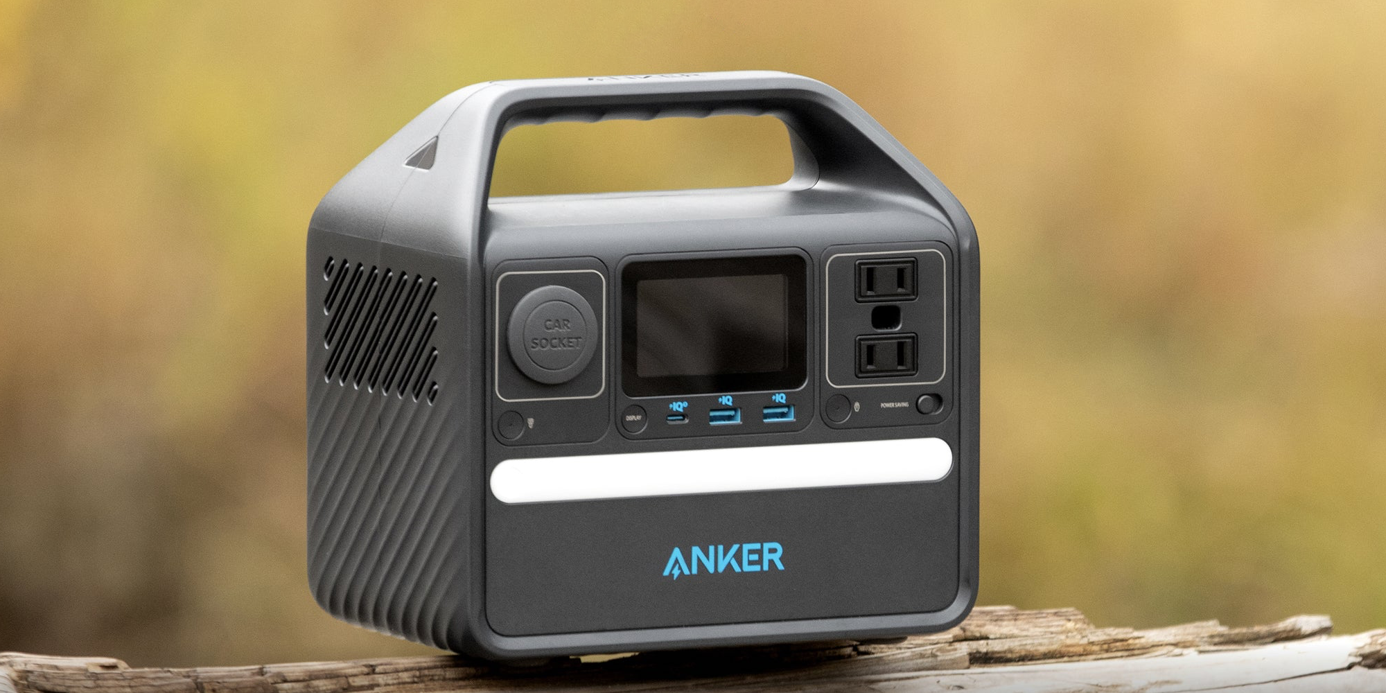 Anker 521 Powerhouse 256Wh USB-C Portable Power Station, Black 