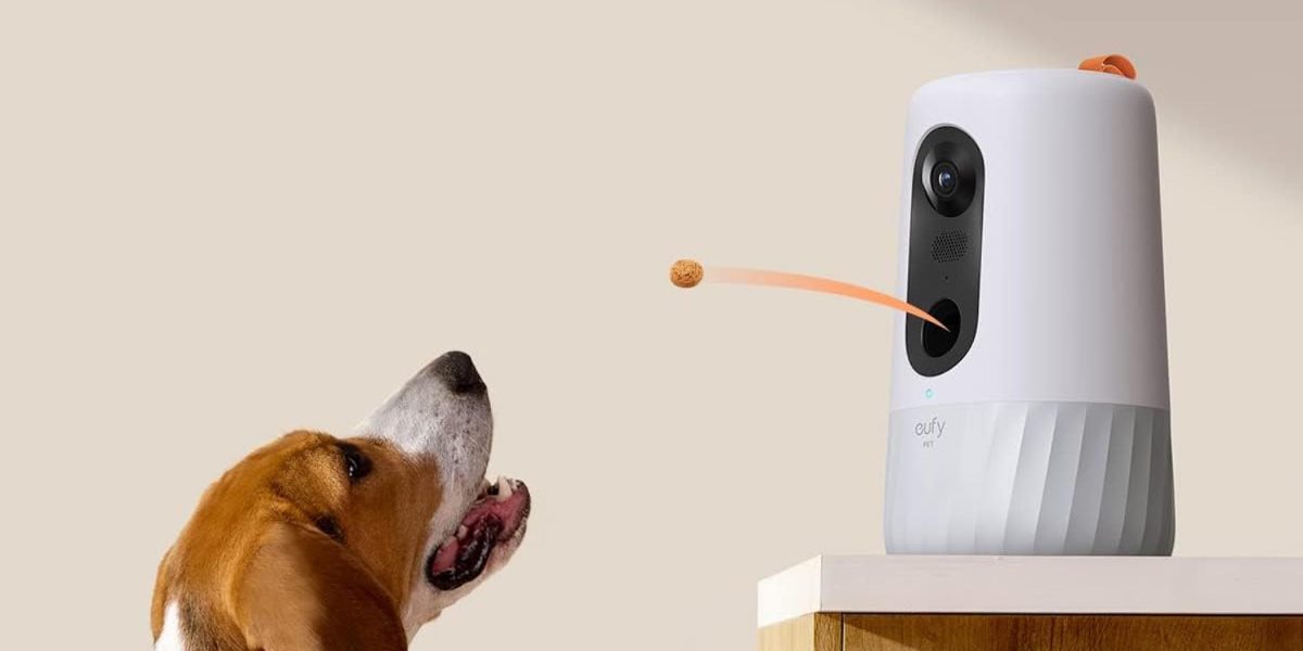 Anker's treat-tossing 360-degree pet cam keeps a close eye on the pups at  $150 low ($60 off)
