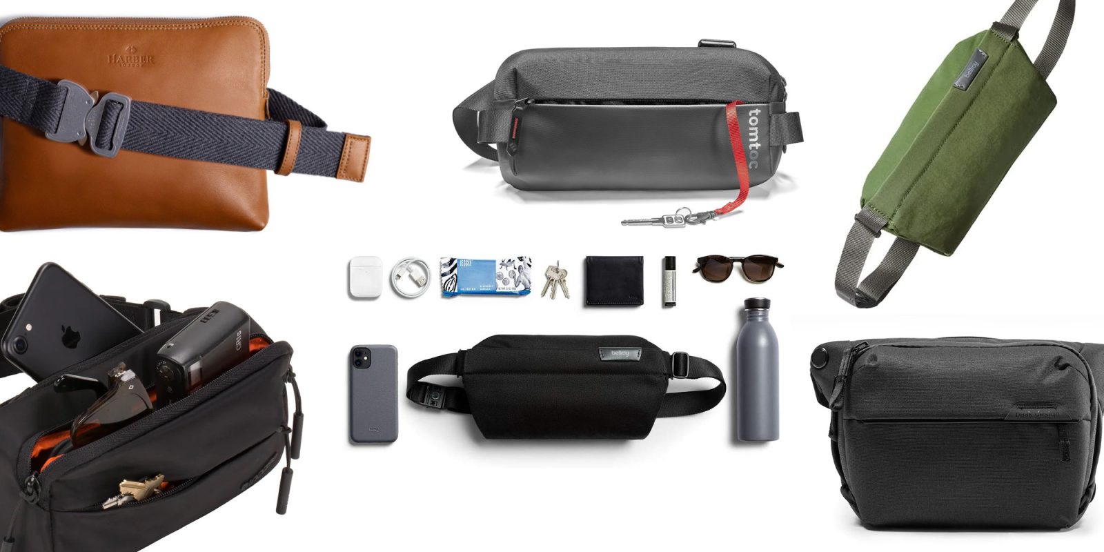 Best EDC sling bags and belt bags