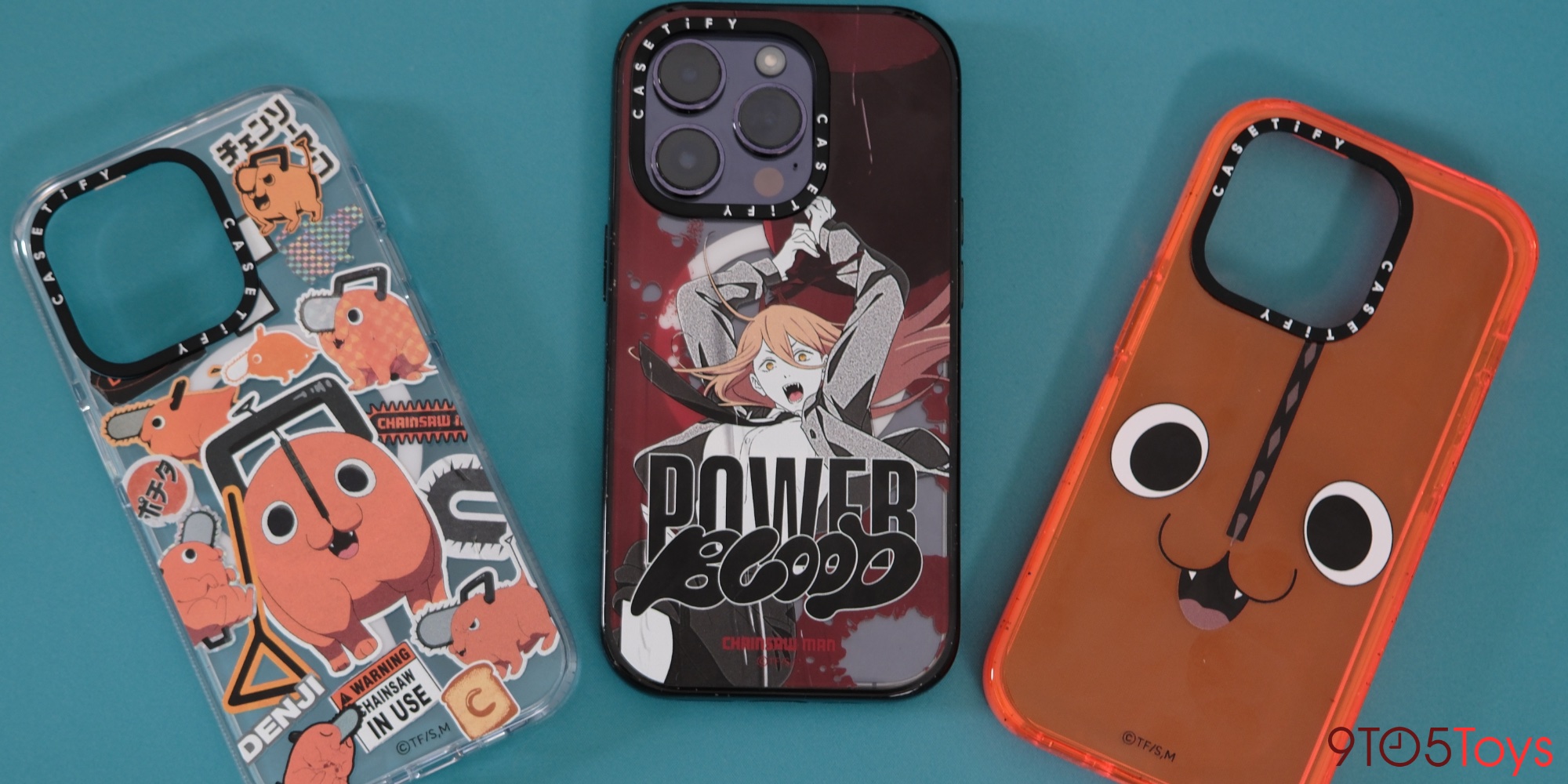 CASETiFY Chainsaw Man iPhone 14 cases debut