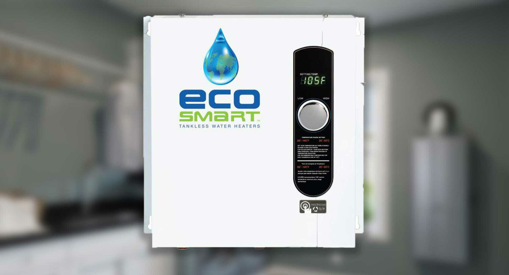 Ecosmart ECO 36 Electric Tankless Water Heater keeps it steamy for 450