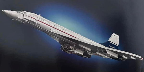 LEGO Concorde Plane