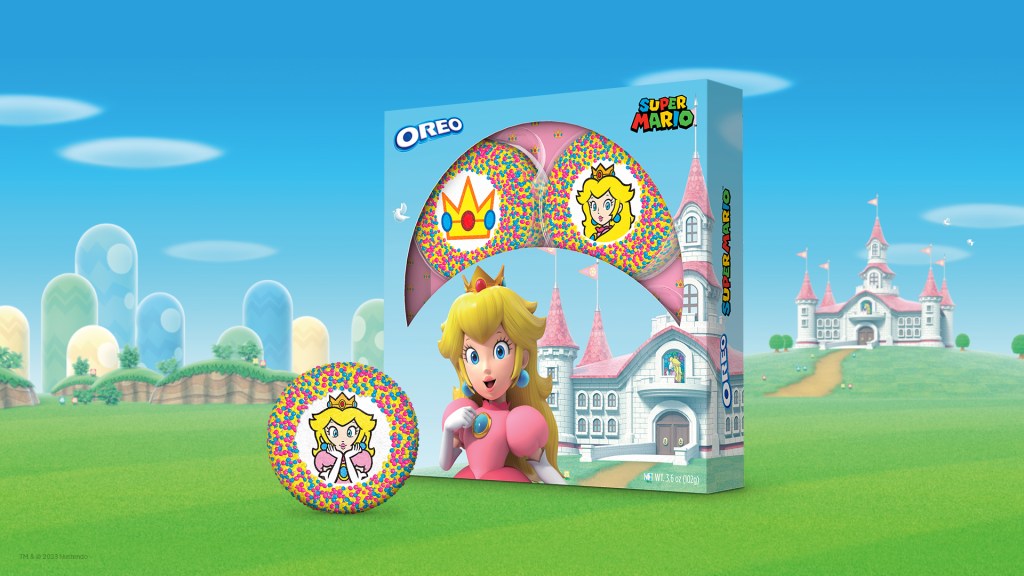 Nintendo OREO cookie-Princess Peach-01