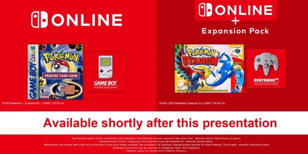 Pokémon Switch Online games