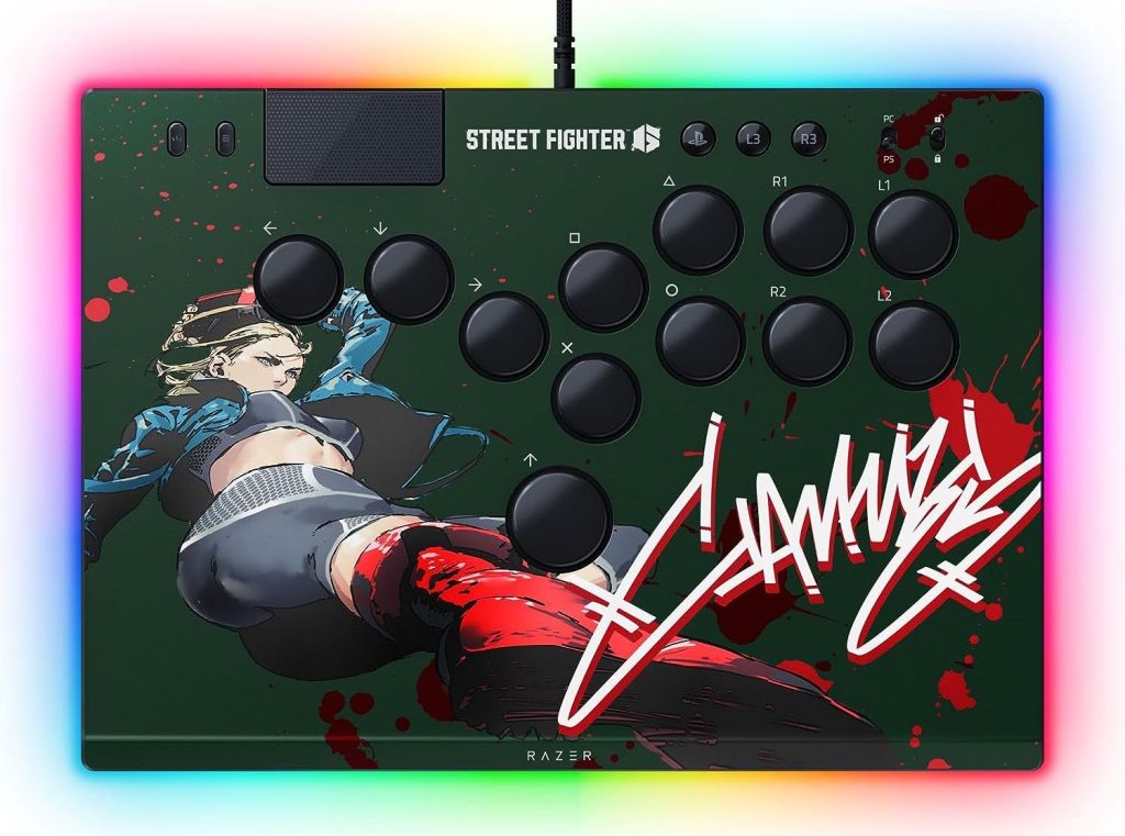 Razer Kitsune all-button arcade controller with Street Fighter 6 variants  coming in 2023