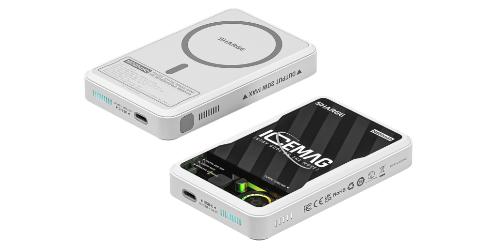 SCharge ICEMAG Magsafe Power Bank 10,000mAh Battery Pack with Active  Cooling. Unboxing and Testing 