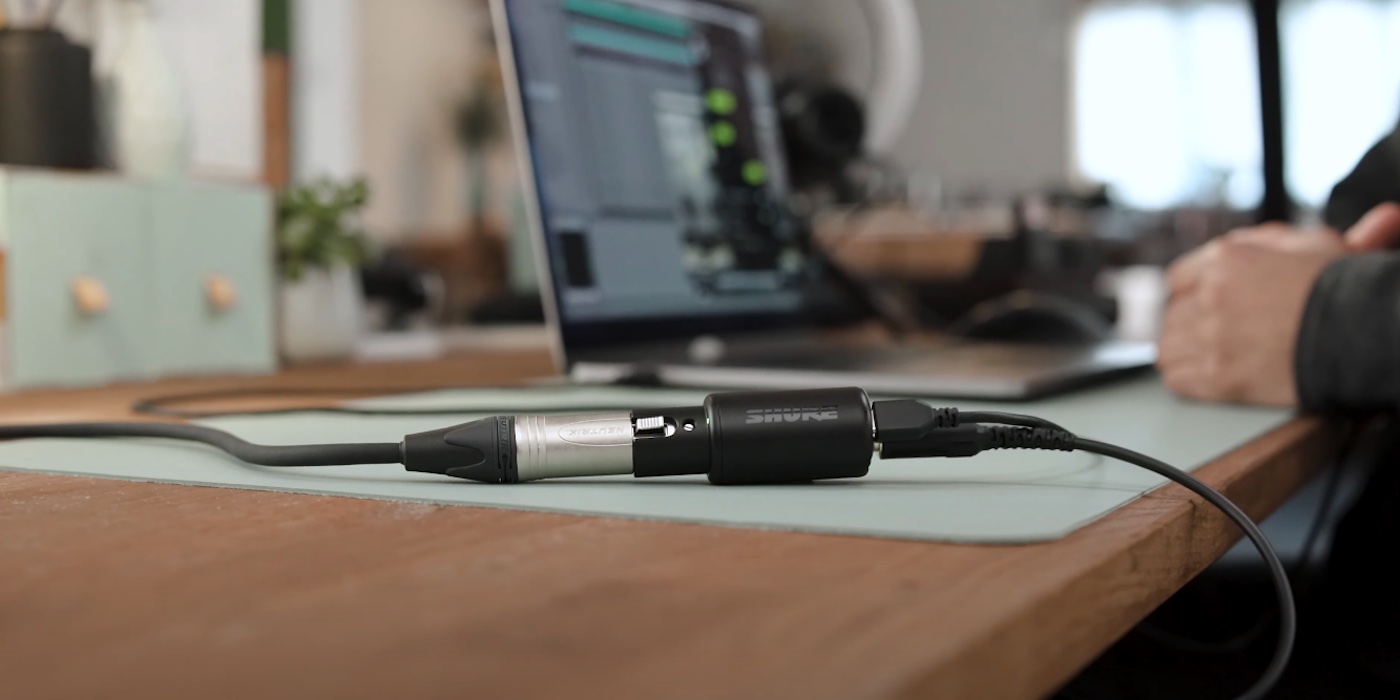 Shure mini audio interface MVX2U