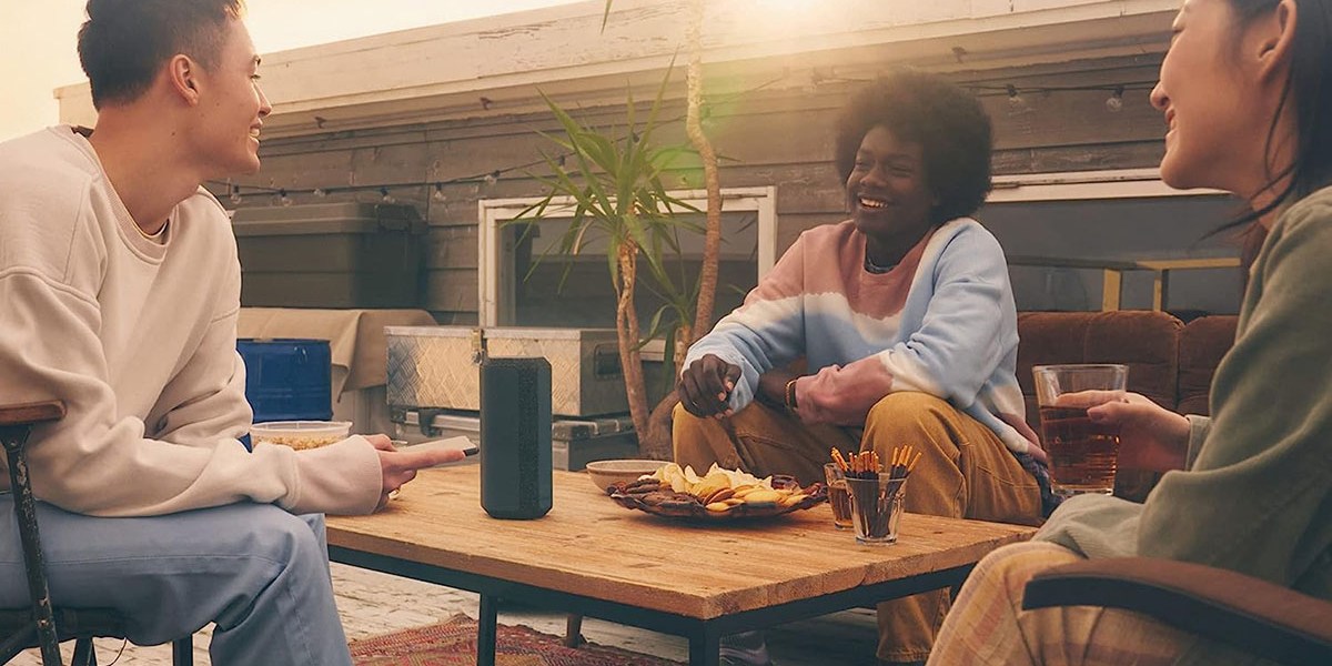 a man and a woman sitting at a table