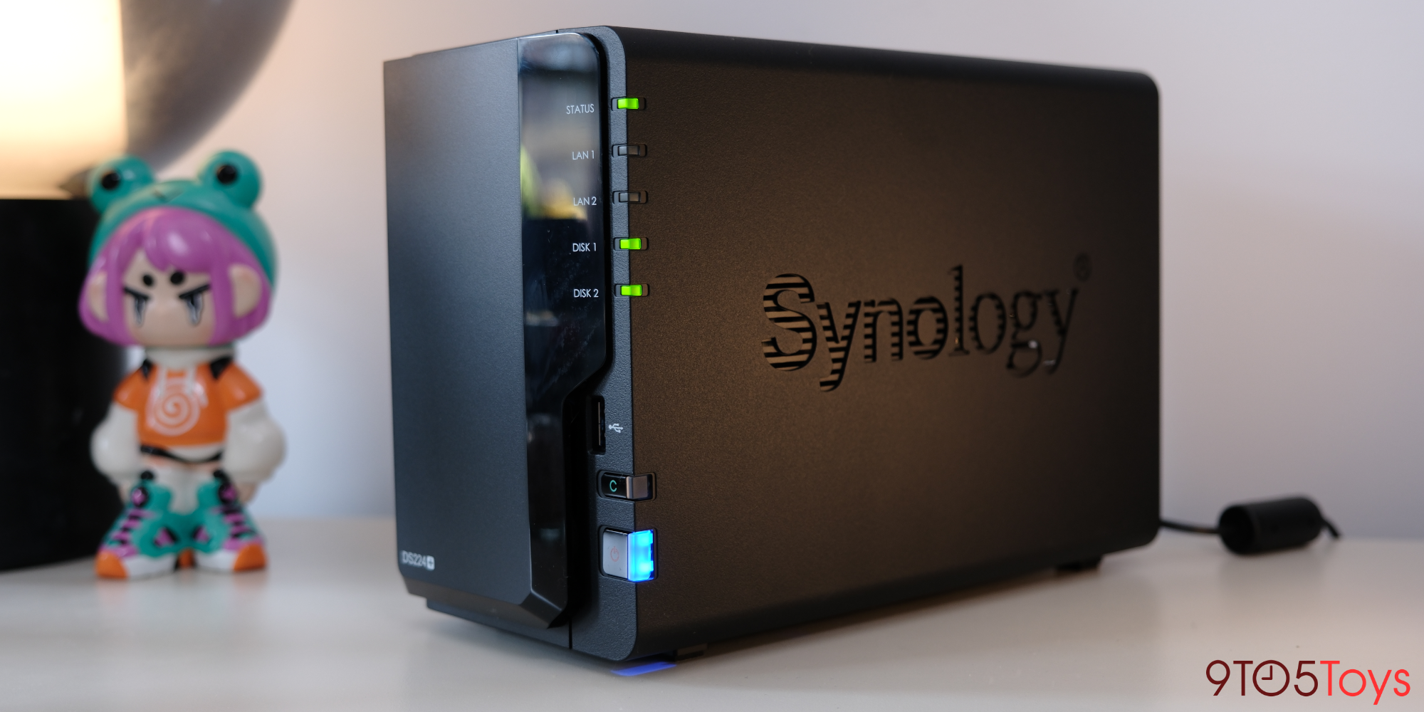 Synology 2 bay NAS DiskStation DS220+ (Diskless),Black