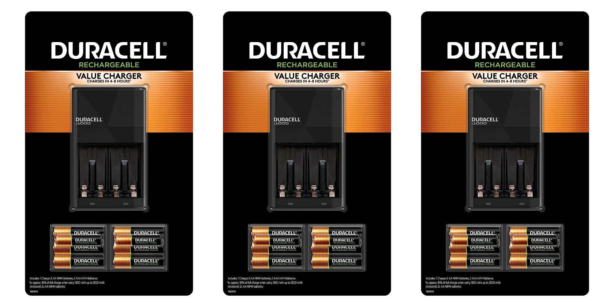 Duracell's rechargeable battery bundle includes 6AAs and 2AAAs for low $20  (Reg. $34)