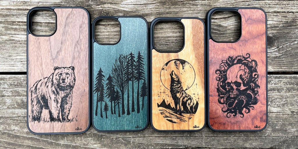 Alto custom wood iPhone 15 cases