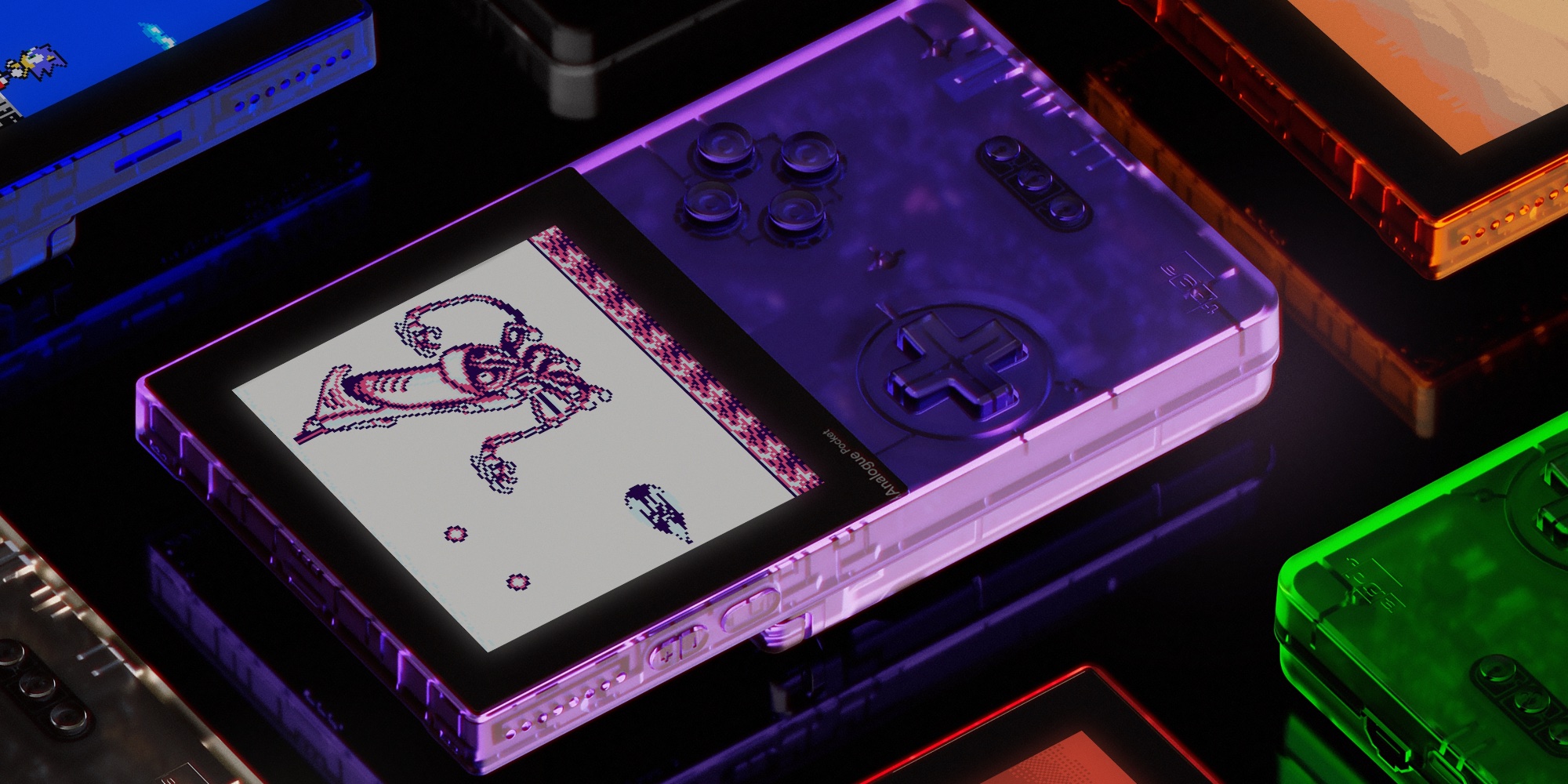 Analogue Pocket transparent Game Boy handheld coming soon