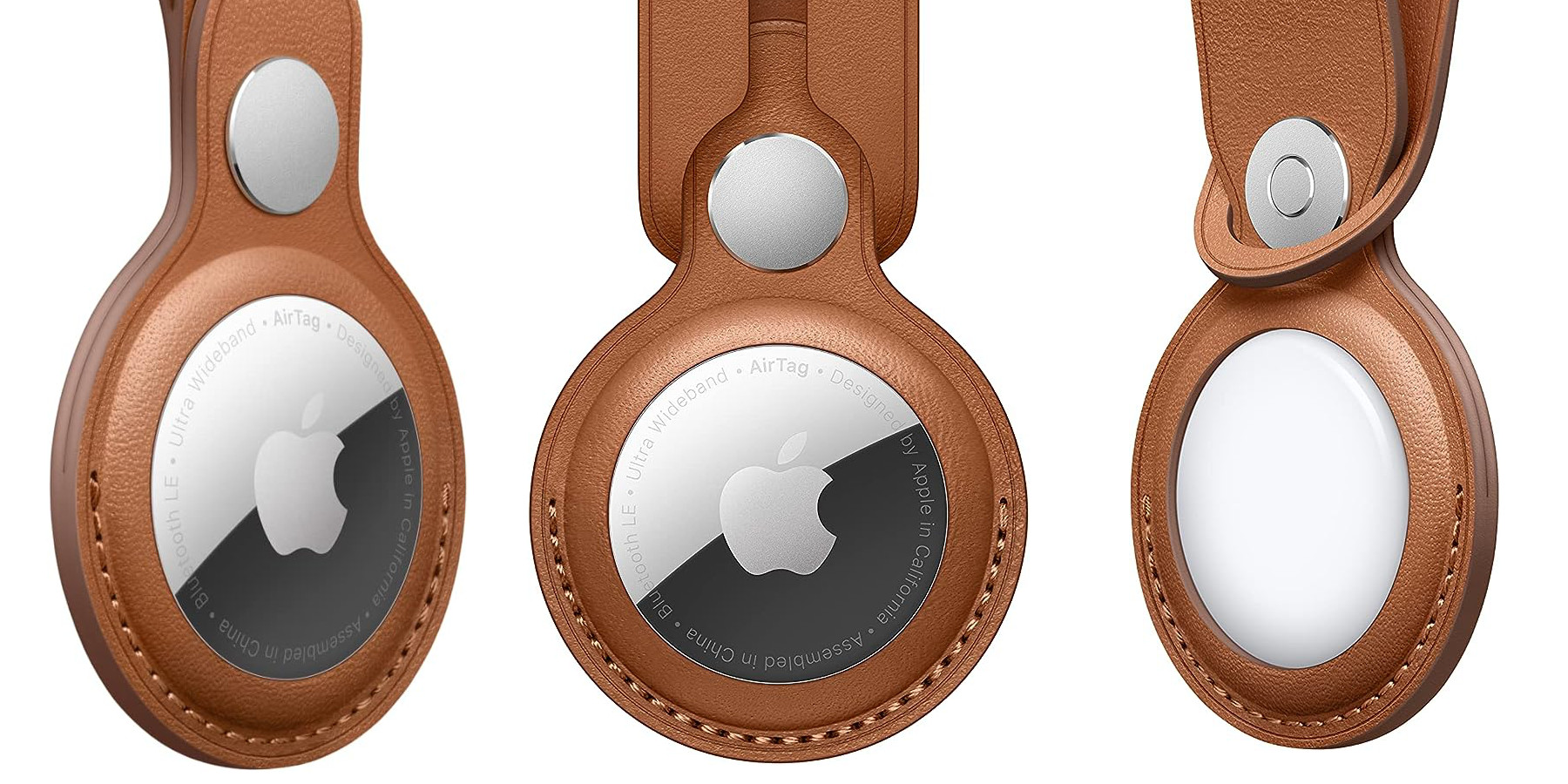 Secure one of Apple's discontinued leather AirTag Loops/Key Rings