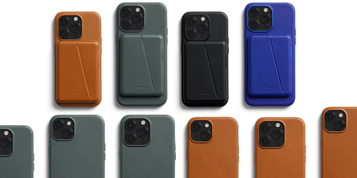 New Bellroy iPhone 15 leather cases debut today