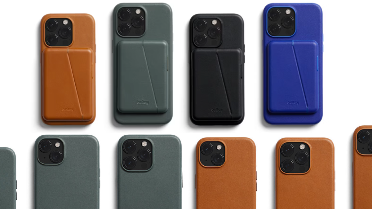 Bellroy iPhone 15 leather cases