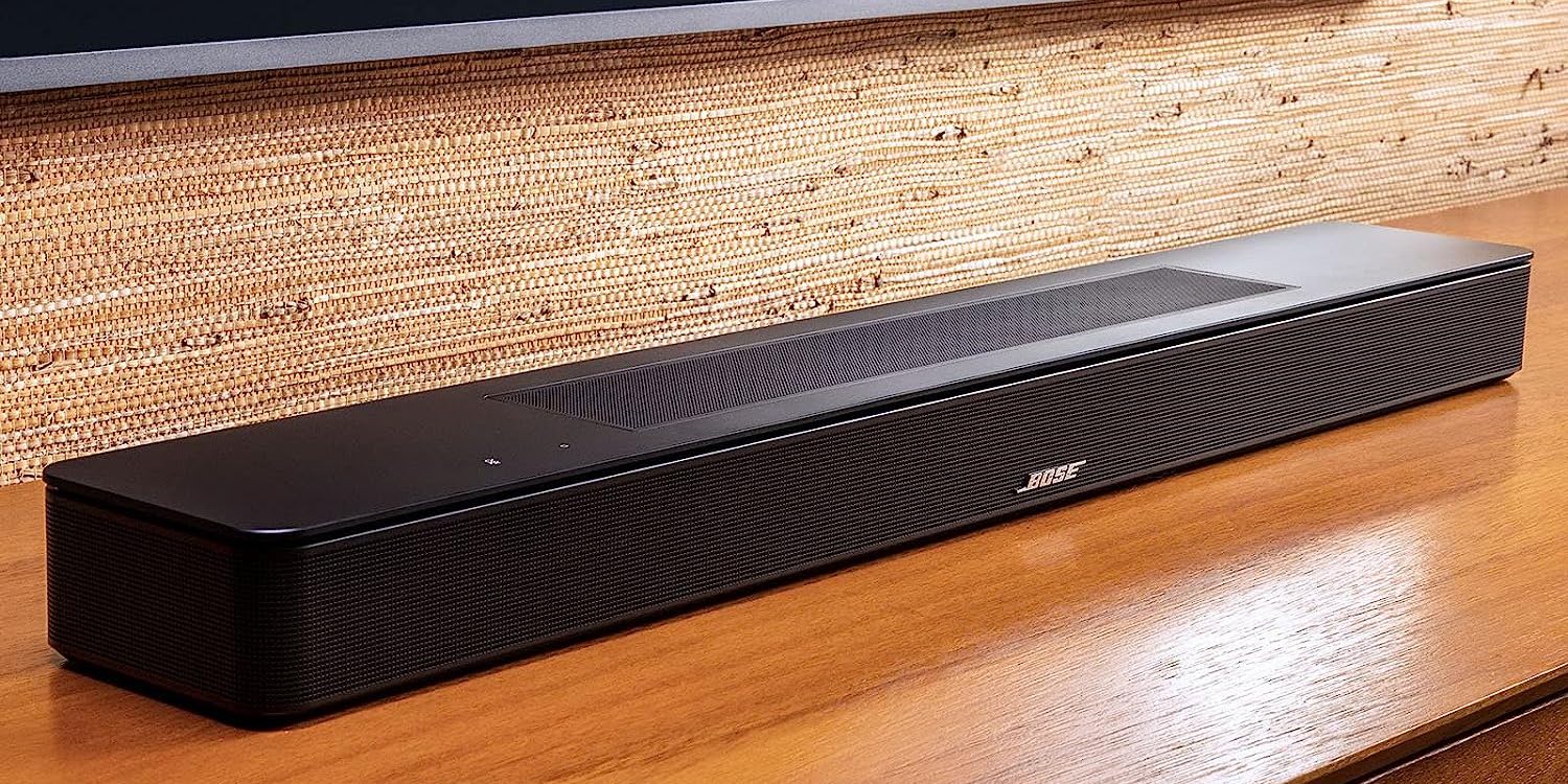 Upgrade the home theater with Bose sound bars and audio systems from