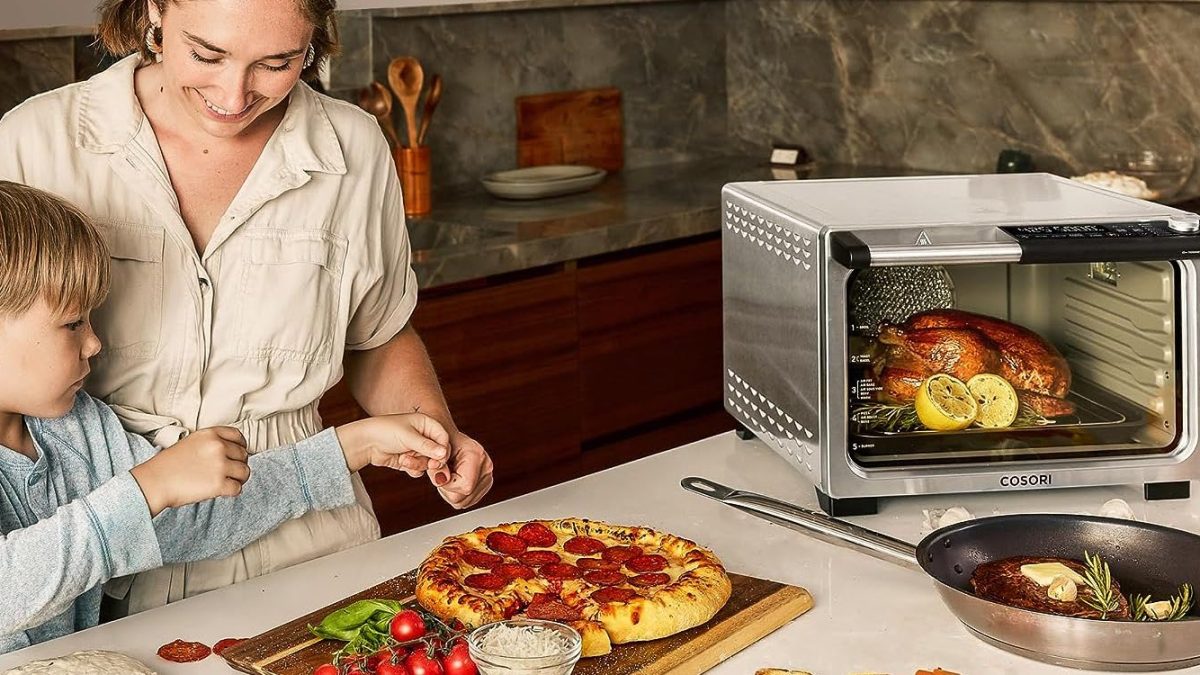 COSORI's 11-in-1 Air Fryer Oven Combo with smartphone control hits