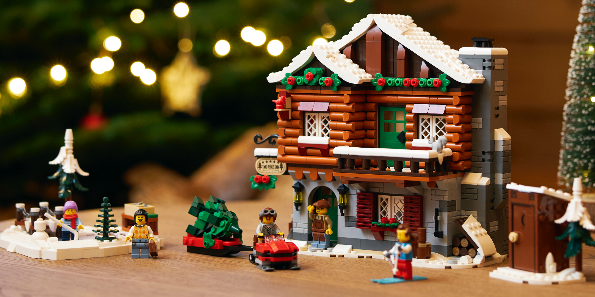 LEGO Christmas tree / pine - green - Extra Extra Bricks