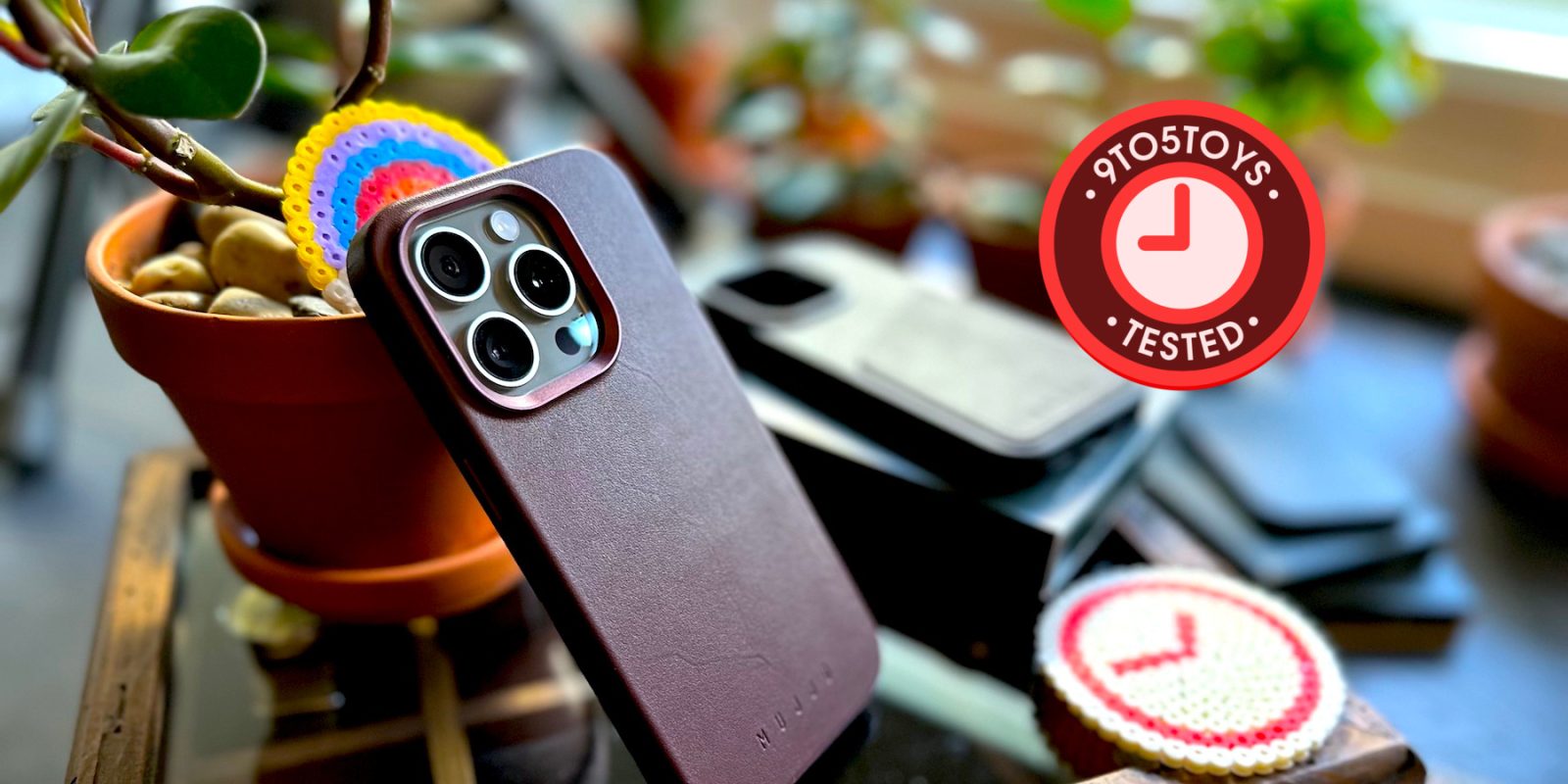 MUJJO leather iPhone 15 cases