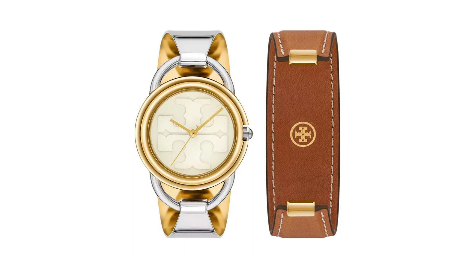 Miller Bangle Watch Gift Set, Gold-Tone Stainless Steel/Multi-Color, 28 MM  : Women's Designer Strap Watches