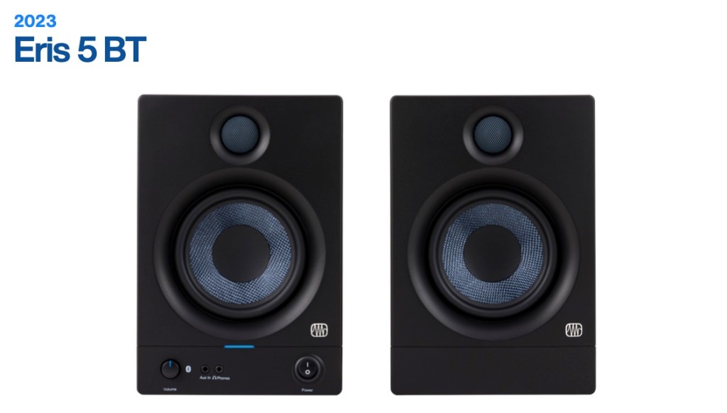 New PreSonus Eris speakers and pro studio monitors debut today