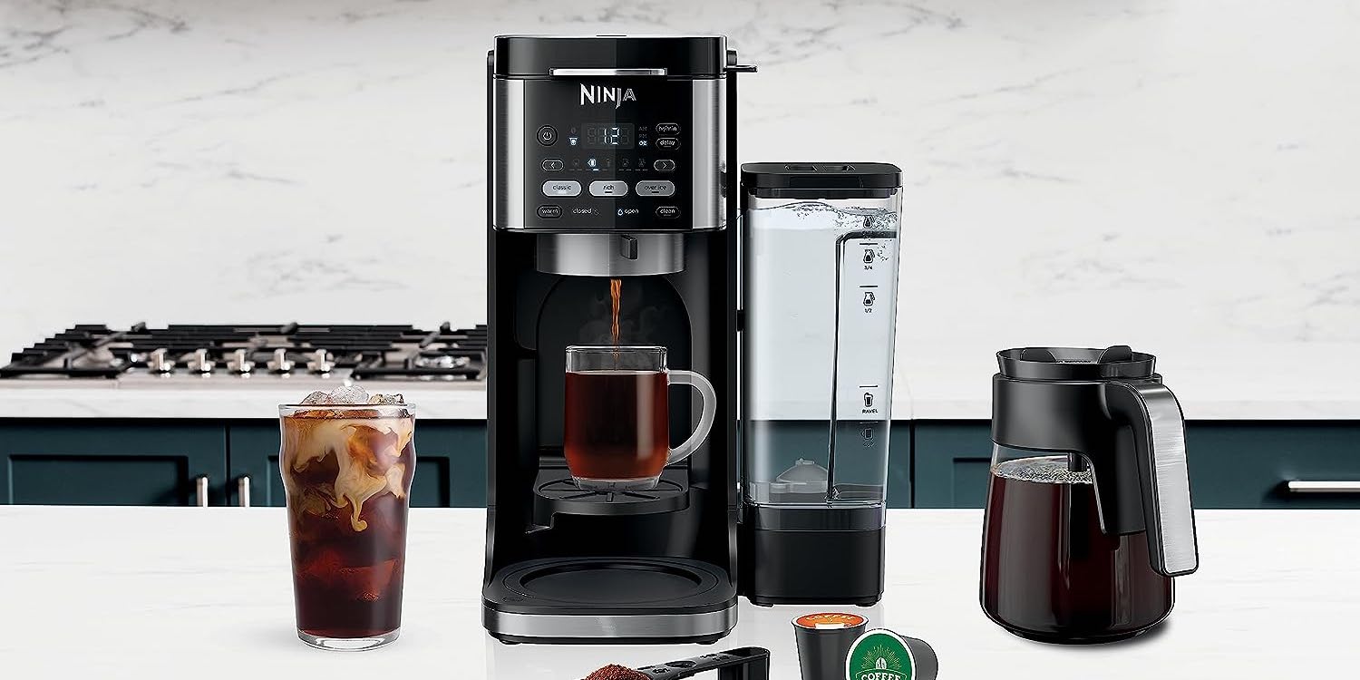 Wake up to a Ninja CFP101 DualBrew Hot & Iced Coffee Maker for the holidays  at new $120 low