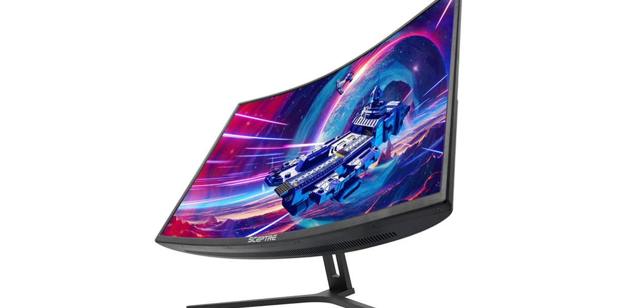 Upgrade your battlestation with Sceptre’s 32inch 240Hz curved gaming monitor at 180 (Reg. 240)
