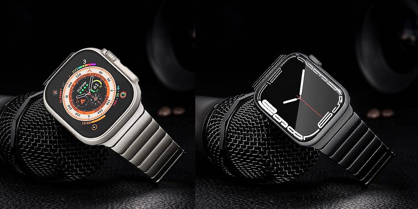 stainless steel Apple Watch band-01