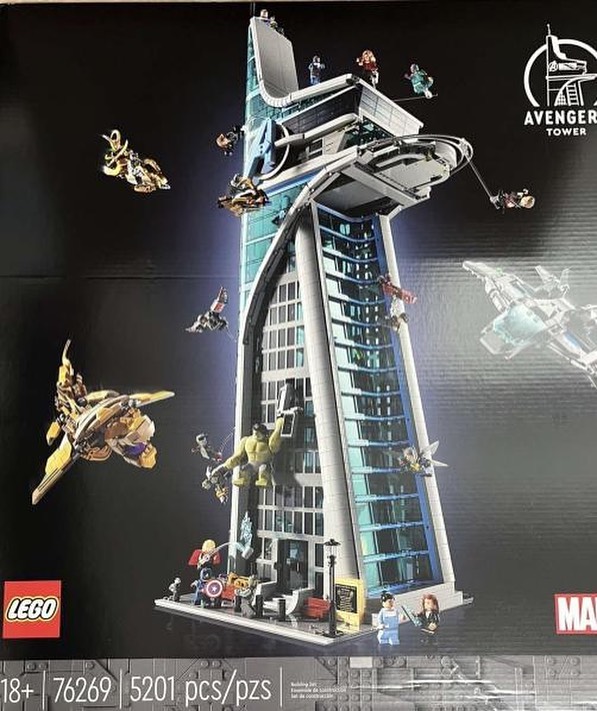 LEGO AVENGERS TOWER 2023 - BIGGEST MARVEL SET EVER? 