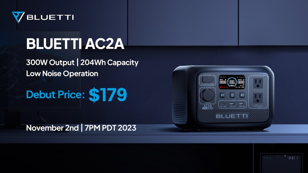 BLUETTI AC2A AC70 portable power stations