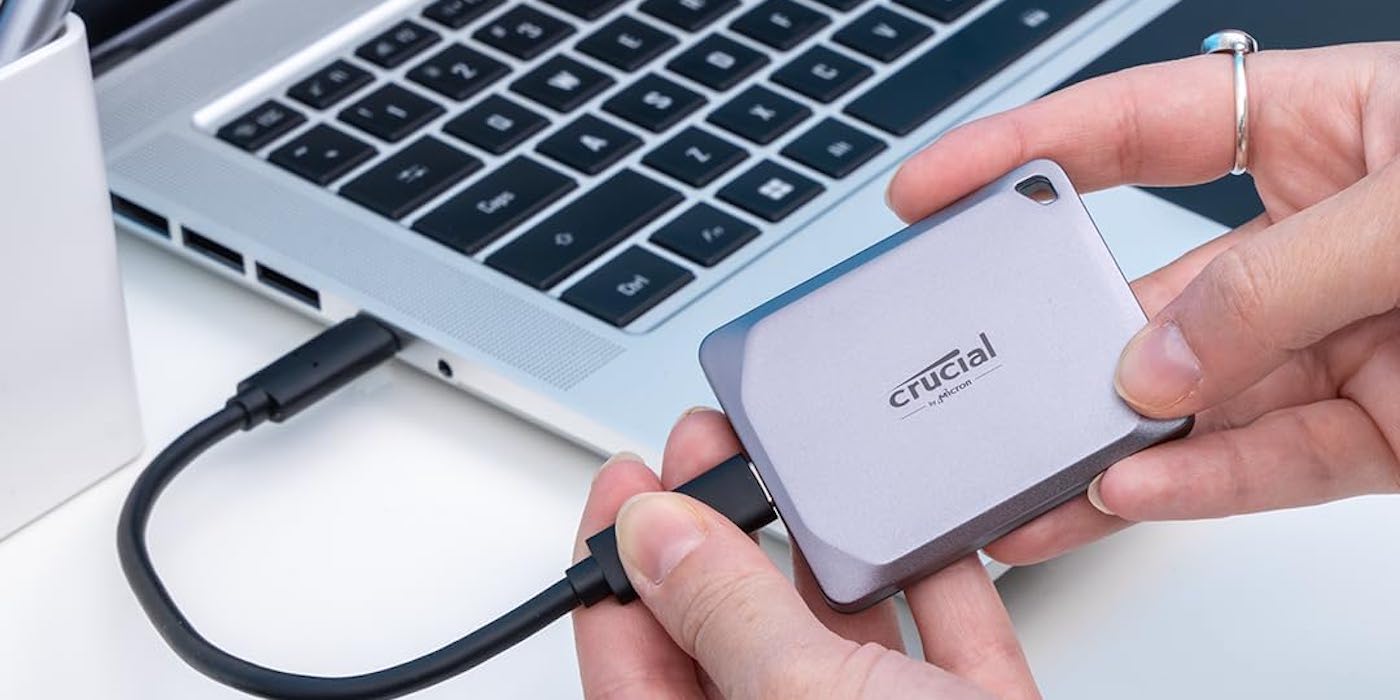  Crucial X9 Pro for Mac 1TB Portable SSD - Up to 1050MB