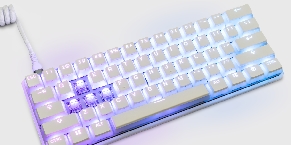 SteelSeries intros new Ghost Edition translucent gaming keyboard