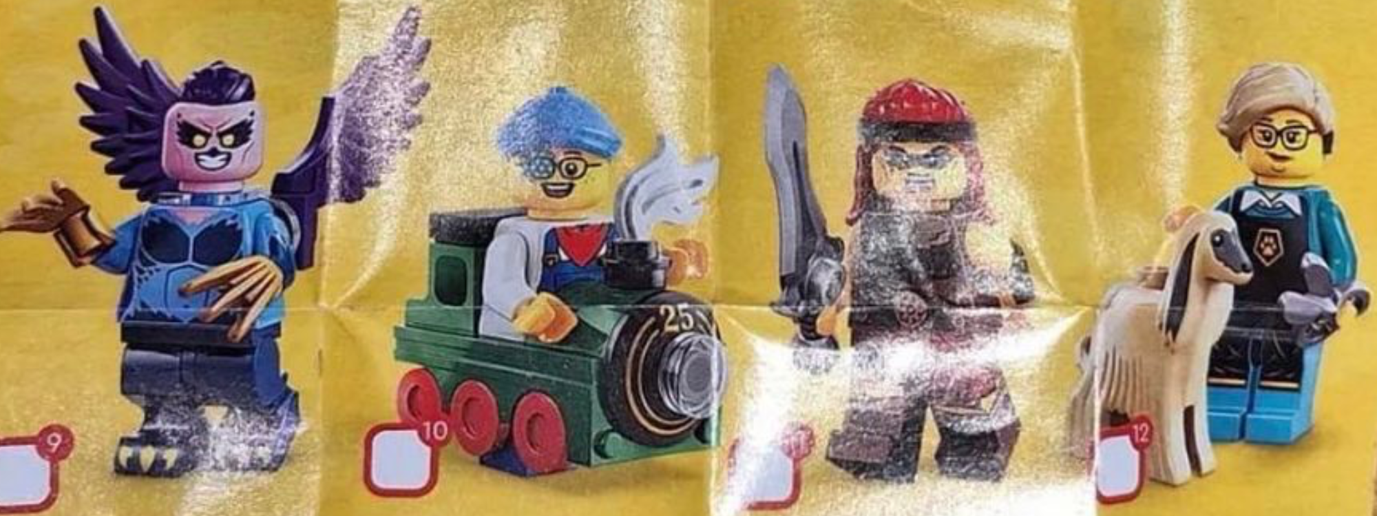 LEGO Collectible Minifigure Series 25 leaks with 12 new minifigs