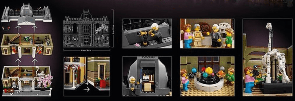 El arte de la caja del Museo de Historia Natural LEGO se filtra antes de 2024