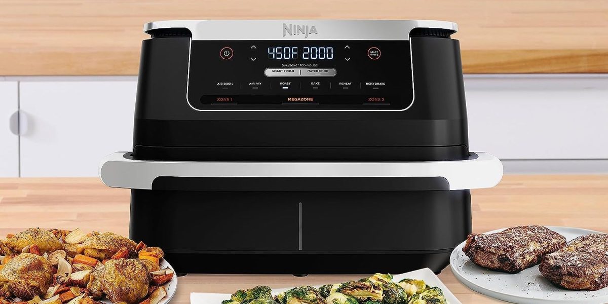 The Ninja Dual Basket Air Fryer has finally come down in price