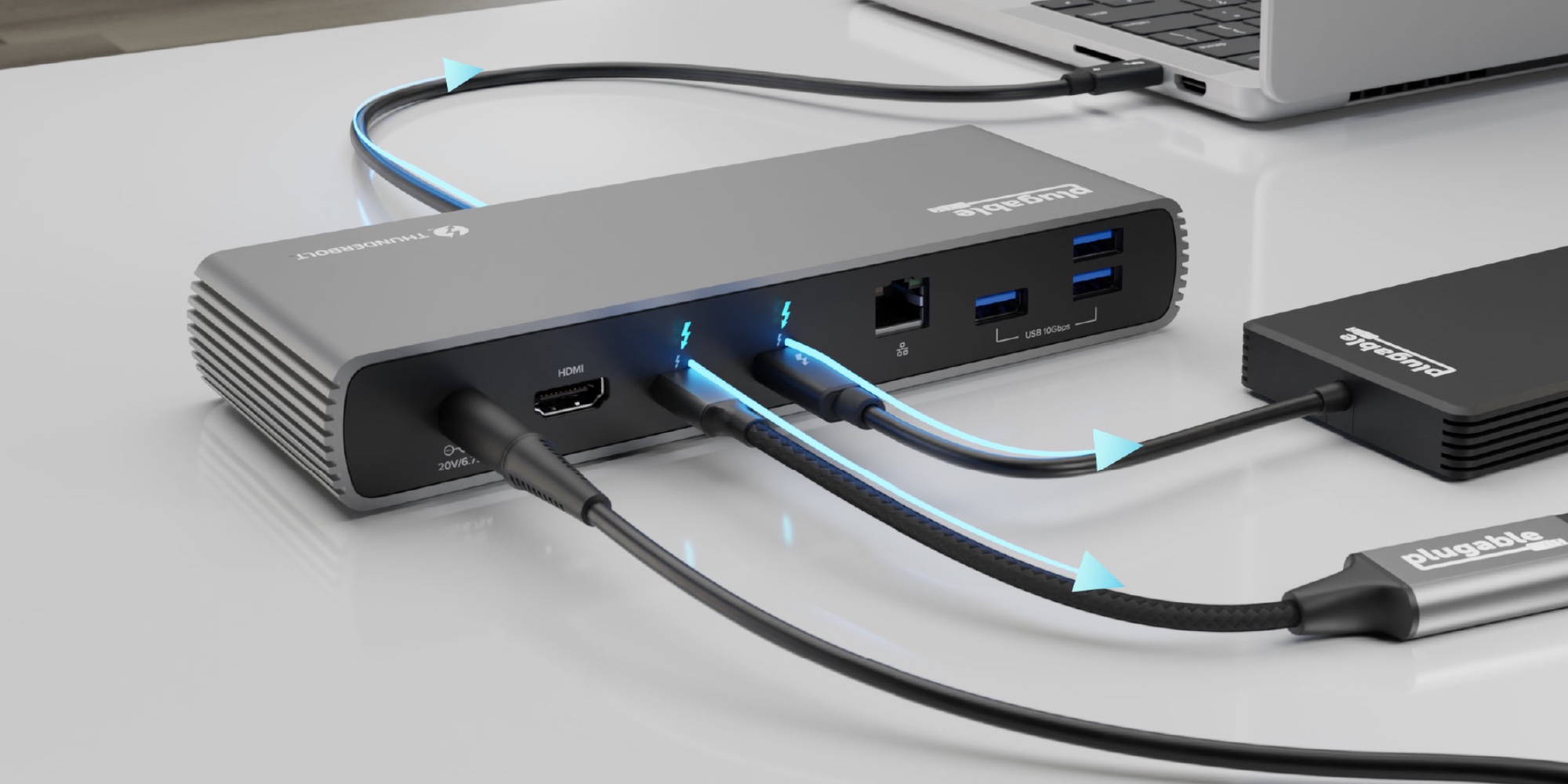 Plugable Thunderbolt 4 Dock debuts with 100W charging