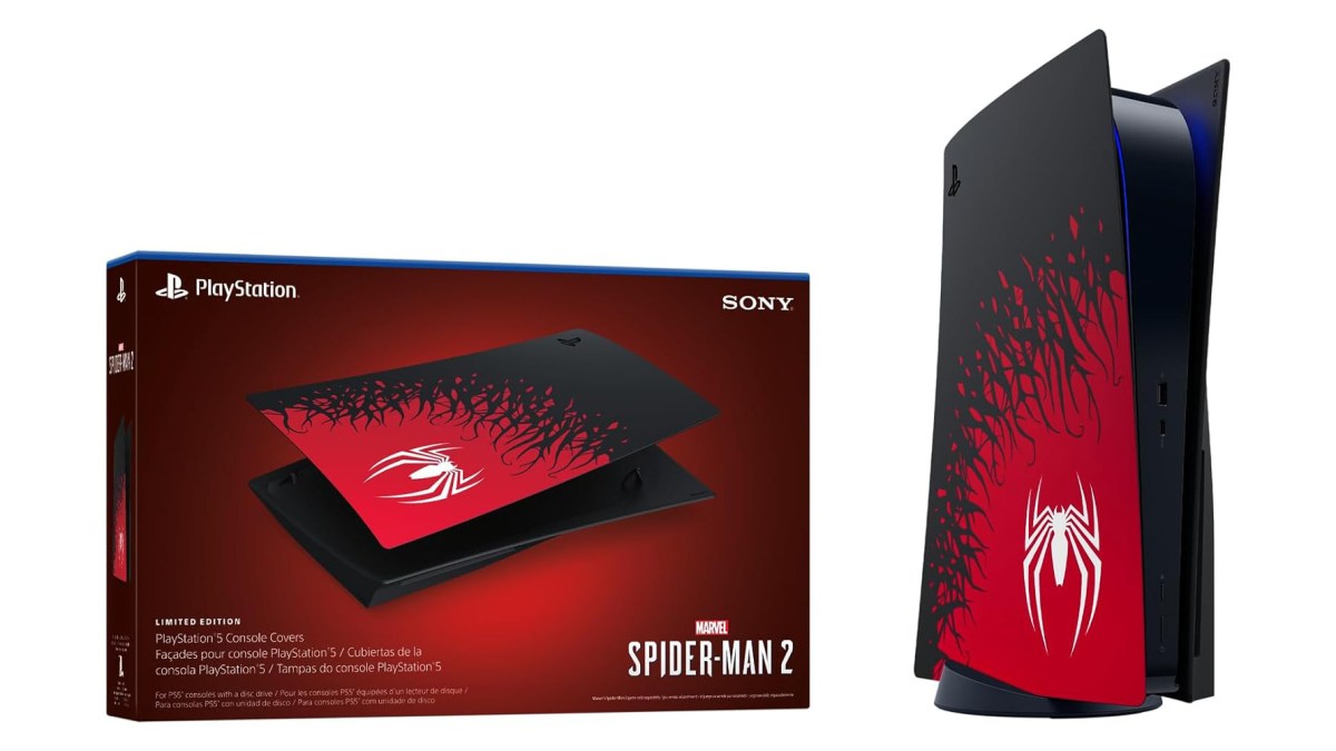 Spider-Man 2 PS5 console covers