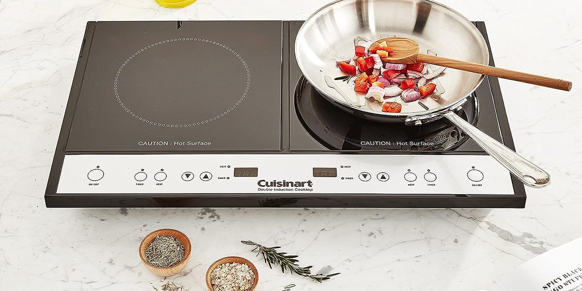 Cuisinart's double induction cooktop uses 70% less energy for 2023 low of  $184 (Reg. $225)