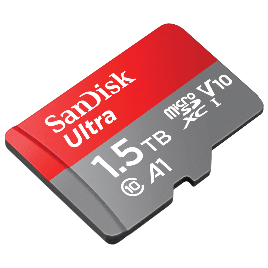 1.5TB SanDisk Ultra microSD UHS-I card