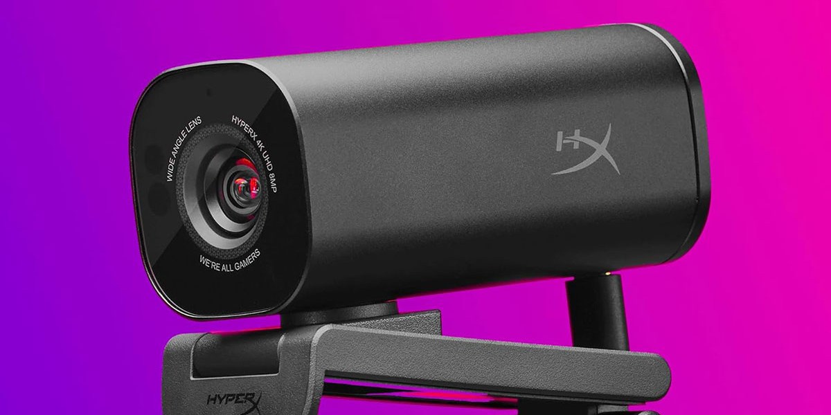 Hyper X debuts new Vision S 4K webcam with auto-focus and 90-degree view  for $200