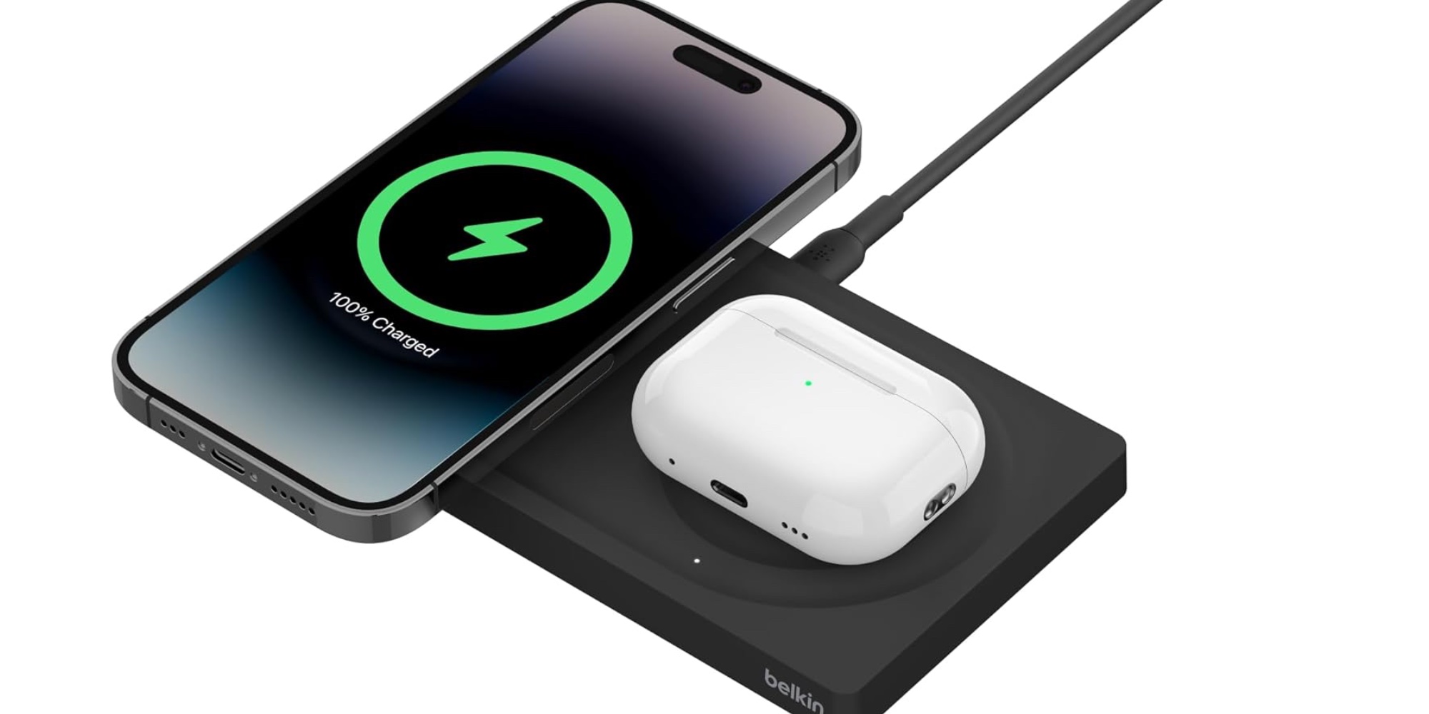 Belkin's recently-released 15W BoostCharge Pro 2-in-1 MagSafe charger falls  to new $63 low