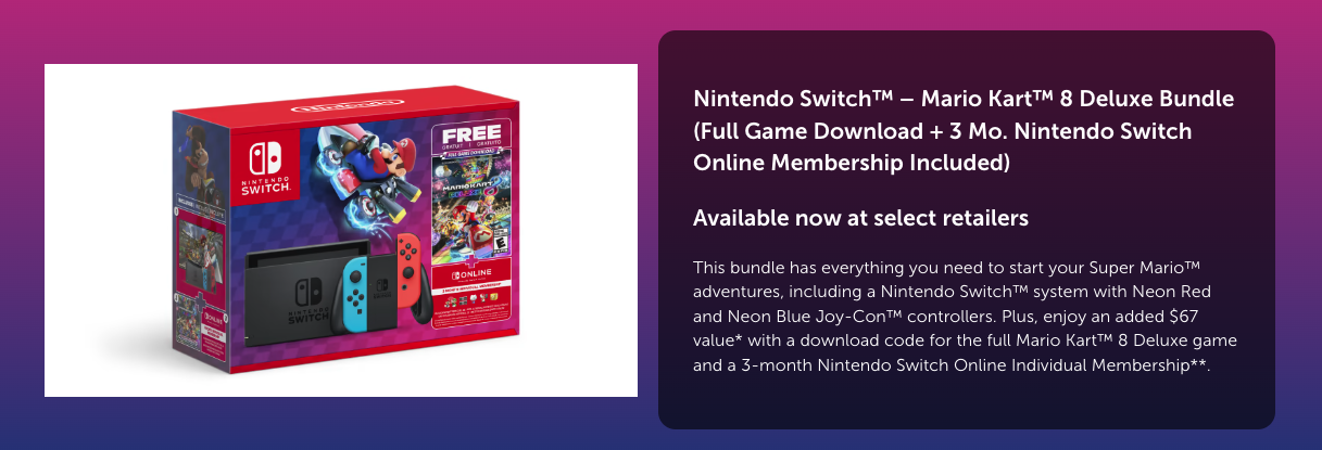 Nintendo Black Friday Deals Sneak Peek