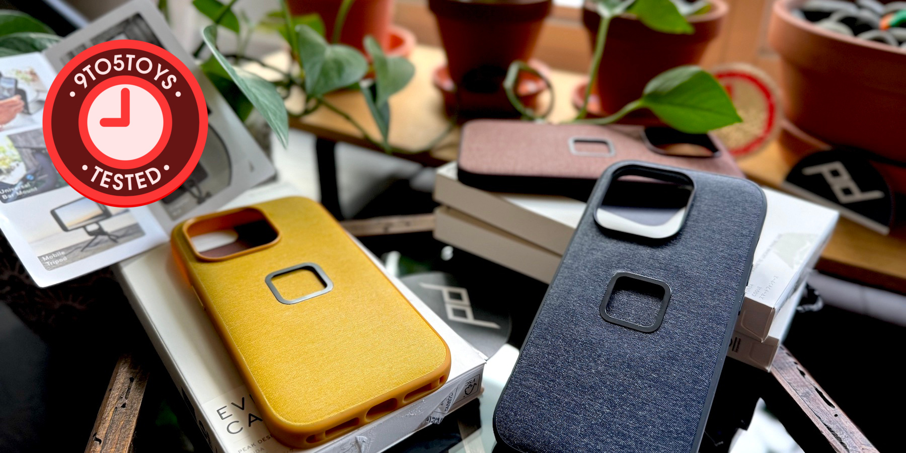 Peak Design Mobile Everyday Fabric Case iPhone 15 Pro Max - Sun