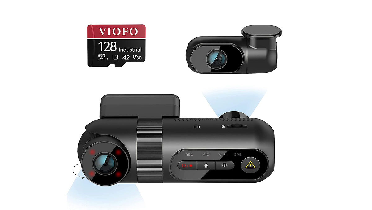 VIOFO's multi-channel dash cams offer 1440p and 1080p resolutions