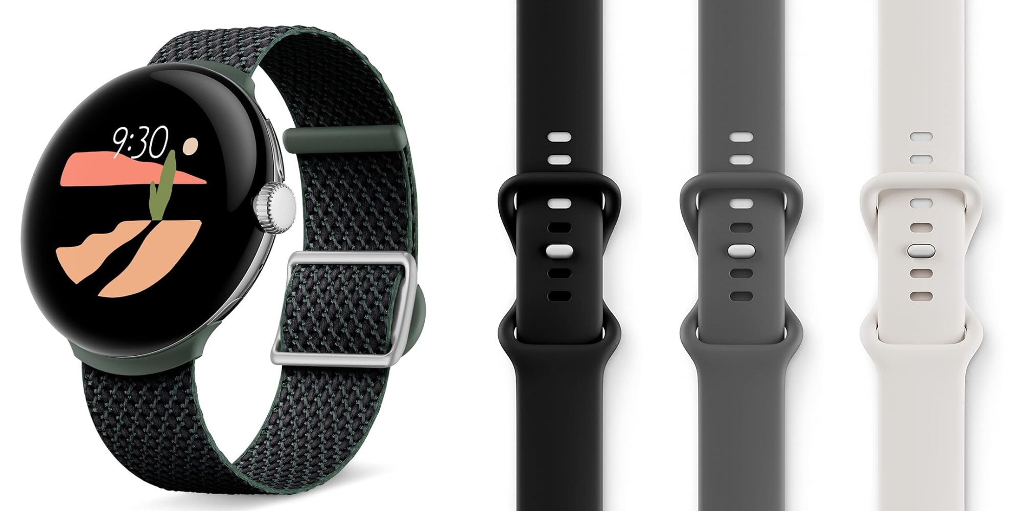 Save on official Google Pixel Watch 2 Active bands starting from $32 (Reg.  $50, New lows)